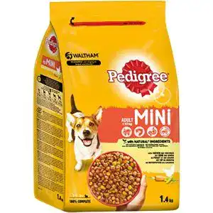 Pedigree-Hundefutter PEDIGREE Trockenfutter Adult Mini, 6×1,4kg