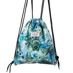 Turnbeutel Lady Donovan mit vielen Motiven, Blumenmeer