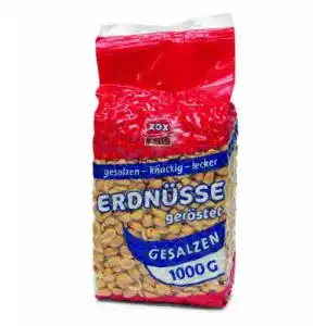 Gesalzene Erdnüsse XOX Erdnüsse gesalzen 1kg