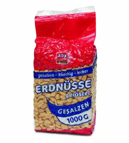 Gesalzene Erdnüsse XOX Erdnüsse gesalzen 1kg