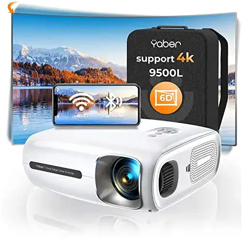 Beamer unter 300 Euro YABER Beamer Full HD 1080P, PRO V7