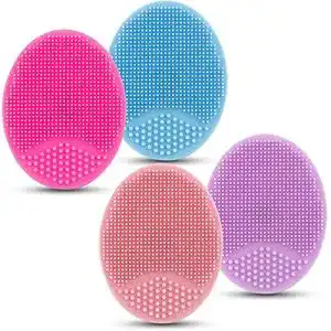 Silikon-Gesichtsbürste Rosarden 4pcs Silikon-manuell