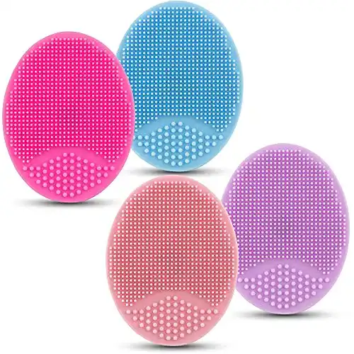 Silikon-Gesichtsbürste Rosarden 4pcs Silikon-manuell