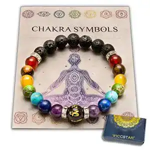 Chakra-Armband WICCSTAR Doppelt Chakra Armband