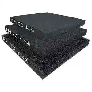 Teichfiltermatten Pondlife Aquaristik Teich Filterschaum, schwarz