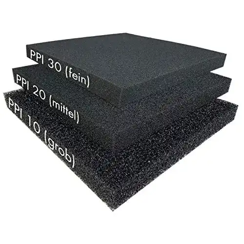 Die beste Teichfiltermatten Pondlife Aquaristik Teich Filterschaum, schwarz 2026 Test Bestseller Teichfiltermatten Pondlife Aquaristik Teich Filterschaum, schwarz