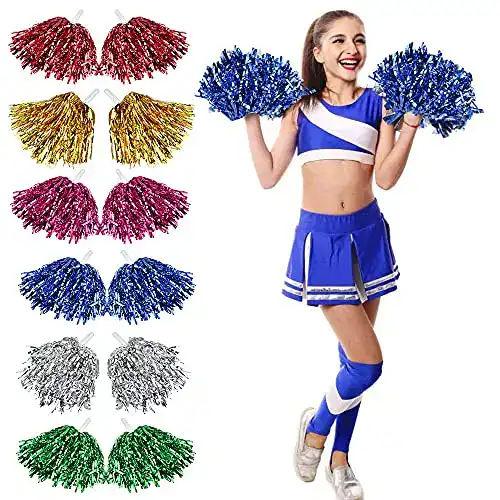 Die beste Cheerleader-Pompons "N/A" RECHCIGA 12 Stück Cheerleading 2026 Test Bestseller Cheerleader-Pompons “N/A” RECHCIGA 12 Stück Cheerleading