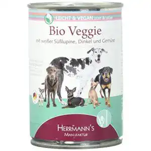 Vegetarisches Hundefutter Herrmann’s Leicht Vegan, 12er Pack