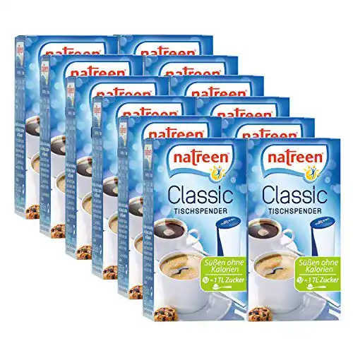 Die beste Süßstoffspender Natreen Süßstoff Classic Tafelspender 500 Stück 2026 Test Bestseller Süßstoffspender Natreen Süßstoff Classic Tafelspender 500 Stück