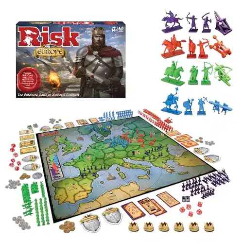 Risiko-Spiel Winning Moves Games Risk Europe, Blau