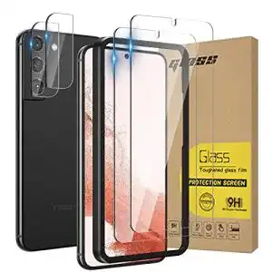 Samsung-Galaxy-S22-Plus-Panzerglas HWeggo 2+2 Schutzfolie