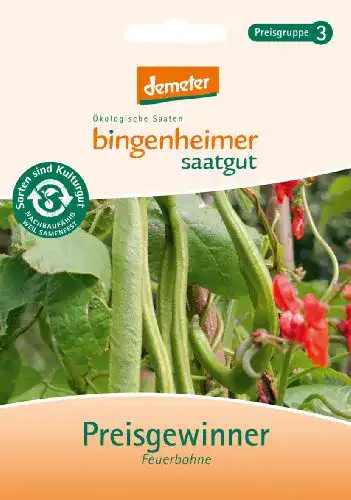 Feuerbohnen-Samen Bingenheimer Saatgut Prunkbohne