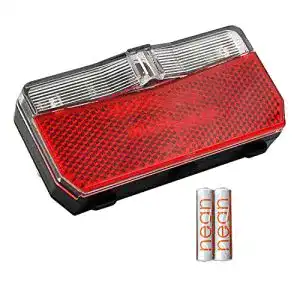 Fahrrad-Rücklicht Batterie nean LED Fahrrad Batterie Rückleuchte