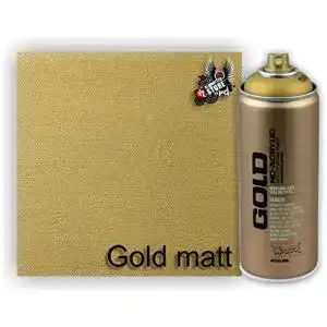 Goldspray klamottenstore Montana Sprühdosen, Gold matt