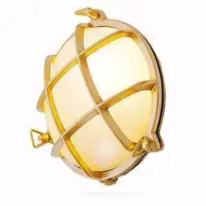 Schiffslampe Foresti & Suardi – Runde Maritime Lampe