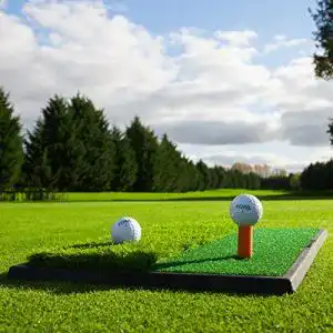 Golf-Abschlagmatte FORB Start Golfübungsmatte 2-in-1