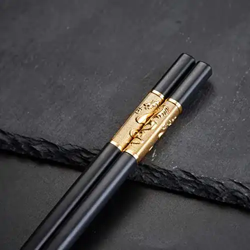 Essstäbchen Youda 5 Paar Chinesisch Japanische Alloy