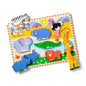 Holzpuzzle Melissa & Doug Melissa & Doug Safaripuzzle
