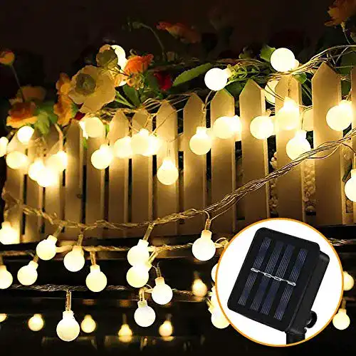 Solar-Lichterkette (außen) Nasharia Solar Lichterkette Außen, 8 M
