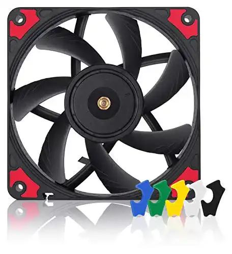 Noctua-Lüfter Noctua NF-A12x15 PWM chromax.Black.swap, Leise