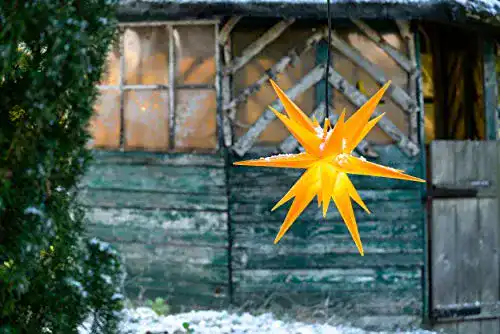 Herrnhuter Stern Novaliv Weihnachtsstern Dekostern 55cm GELB
