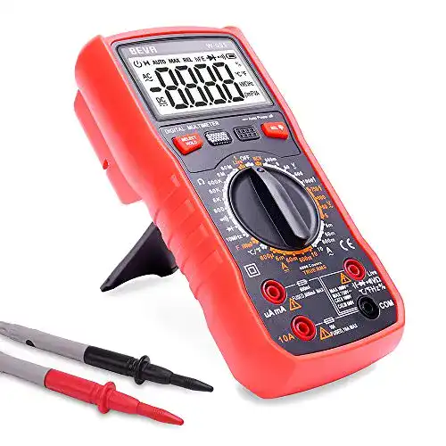 Multimeter BEVA Digital , True RMS, Temperaturmessung mit LCD