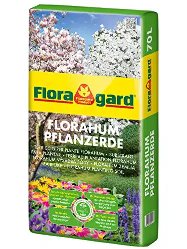 Pflanzerde Floragard Florahum 70 L mit Tongranulat