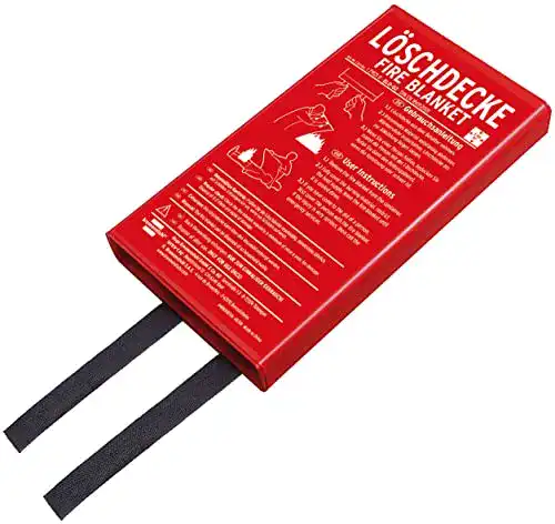 Löschdecke Brennenstuhl Feuer- BLD-02 Brandschutzdecke 120×120