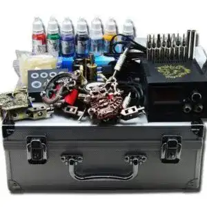 Tattoomaschine-Set prit2016 Profi Komplett Set 3 Rotary