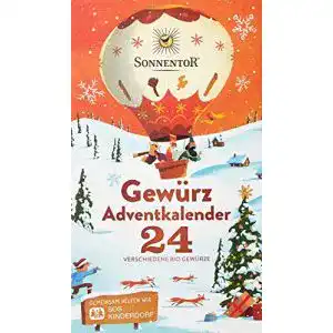 Gewürz-Adventskalender Sonnentor Bio, 116 g