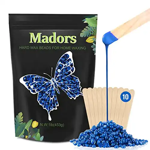 Wachsperlen Madors 453g Wax Perlen mit 10 Holzspatel
