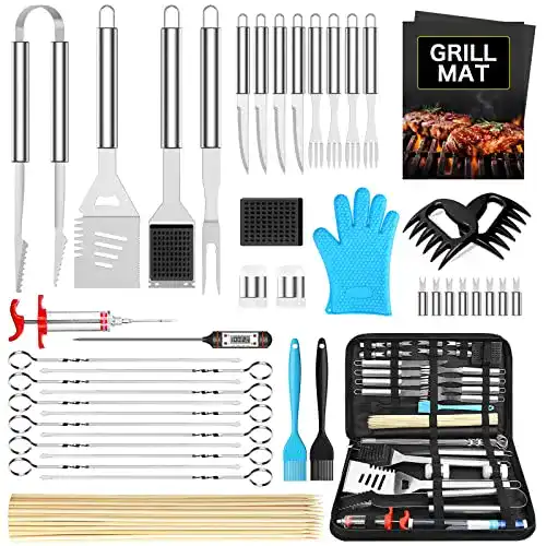 Grillkoffer Morole 45 PCS BBQ Grillbesteck Tool Set