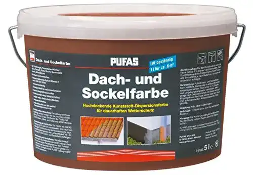 Dachbeschichtung Pufas Werk KG Pufas Dach- und Sockelfarbe 5 L
