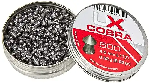 Die beste Luftgewehr-Munition Umarex Cobra Diabolos - Spitzkopf - Kal. 4,5 2026 Test Bestseller Luftgewehr-Munition Umarex Cobra Diabolos – Spitzkopf – Kal. 4,5