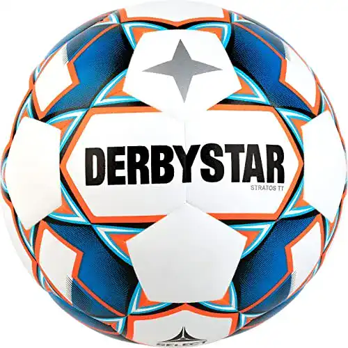 Derbystar-Fußball Derbystar Stratos TT Trainingsball, Weiss, 4