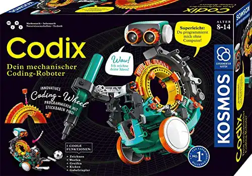 Roboter-Bausatz Kosmos 620646 Codix-Dein mechanischer Coding