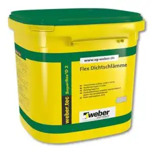 Dichtschlämme SG weber weber.tec Superflex D 2 – Flex