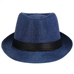 Hut Damen KYEYGWO Fedora-Hut Mode Filz Gangster Hüte