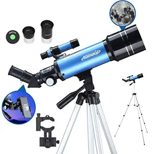Teleskop AOMEKIE 70/400 Fernrohr Astronomisch