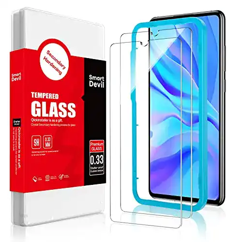 Huawei-P30-Lite-Panzerglas SmartDevil, 2 Stück