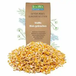 Futtermais STAWA Mais gebrochen, Bruchmais, 25 kg GVO-frei