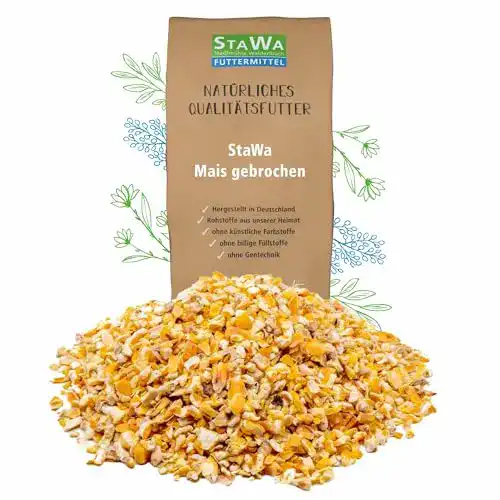 Die beste Futtermais STAWA Mais gebrochen, Bruchmais, 25 kg GVO-frei 2026 Test Bestseller Futtermais STAWA Mais gebrochen, Bruchmais, 25 kg GVO-frei