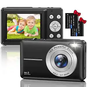 Kamera für Anfänger YLSHGXFC Digitalkamera, HD 1080P 44MP