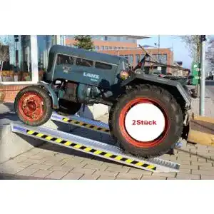 Auffahrrampe Baumarktplus TrutzHolm® Profi Alu ca. 255 cm bis 3.300 kg