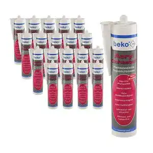 Maleracryl beko 20 x Acryl-Dichtstoff weiß, 310 ml (1 Karton)