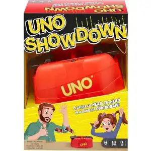 UNO Mattel Games GKC04 Showdown Kartenspiel Familienspiel