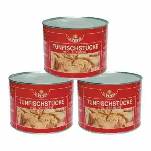 Thunfisch La Perla 3x ‘Stücke in Öl, Superiore’, 1705 g
