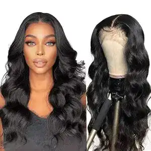 Echthaarperücken RUIYU Brasilianische Mittelteil Lace Front