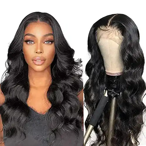 Echthaarperücken RUIYU Brasilianische Mittelteil Lace Front