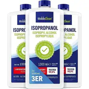 Isopropanol 99,9 % WoldoClean, 3x 1.000ml